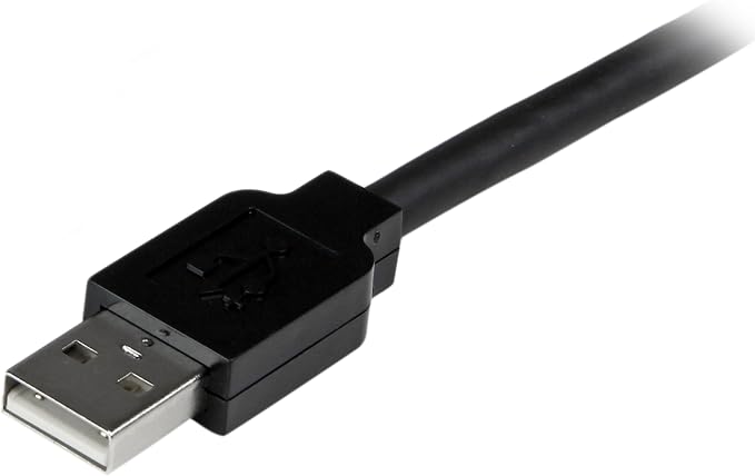 StarTech 3m Active USB 5Gbps Extension Cable USB-A M/F TAA | 3.0 repeater With AC power adapter Fully shielded USB 3.2 Gen1 Type-A USB Powered Blue LED status indicator