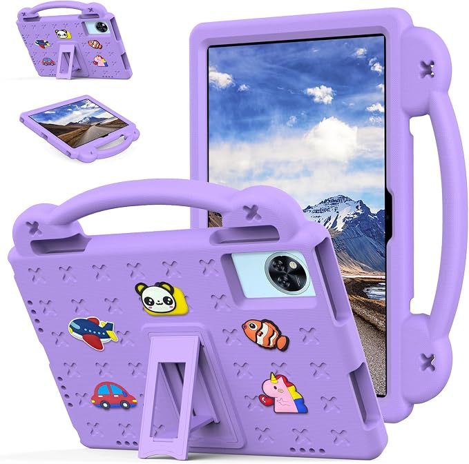 Case for Lenovo Idea Tab 11 inch 2025 (TB336) Kids EVA Shockproof Cover with Stand Handle for Lenovo Idea Tab 11''/ K11 Gen 2 Tablet Blue