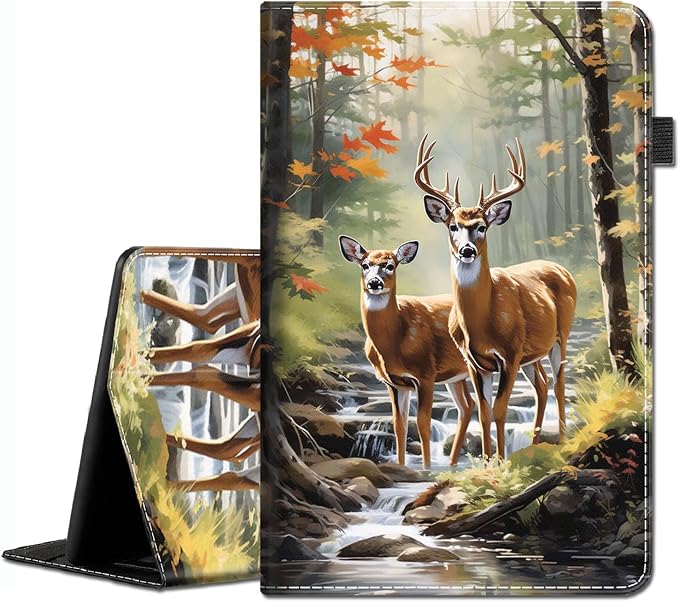 Case for Amazon Kindle Fire Max 11 Tablet (13th Generation 2023 Release) - Slim Fit Standing Cover with Auto Sleep/Wake for All-New Fire 11 Max Tablet，Enchanted Forest 2