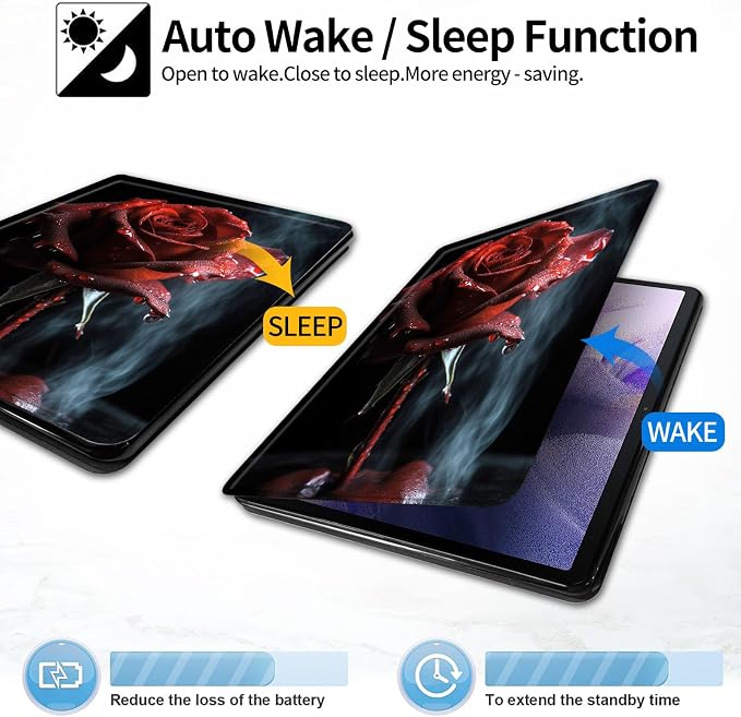 for iPad 9th Generation Case (2021)/8th Gen (2020)/ 7th Gen (2019) 10.2 Inch-360 Degree Rotating Multi-Angle Viewing Protective Cover with Auto Sleep/Wake-Art Mandala Flower