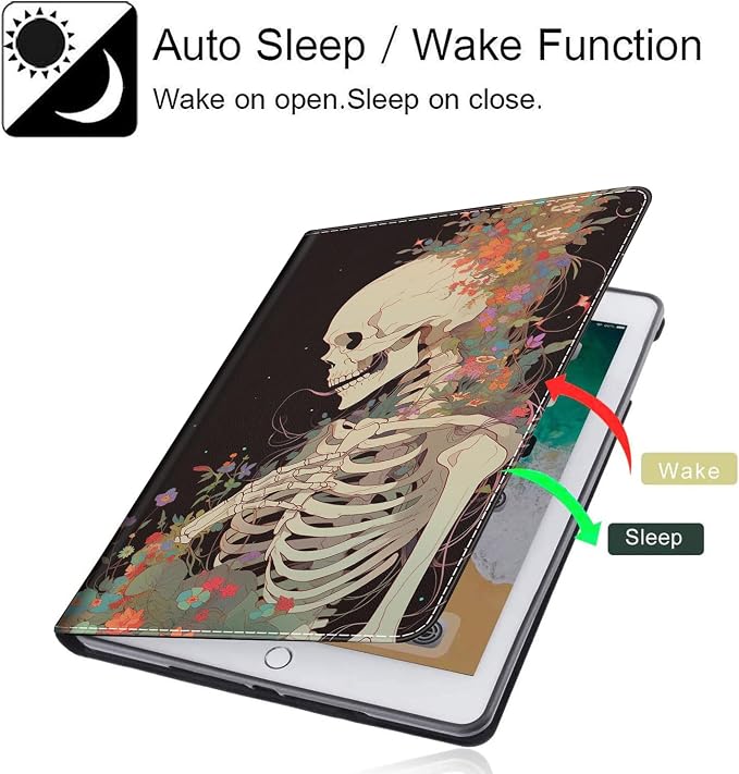 Case for 7 All-New Kindle Paperwhite 12th Gen 2024 &amp Kindle Colorsoft Signature Edition (2024 Release) PU Leather Folio Cover with Auto Wake/Sleep ，Blue Dragon