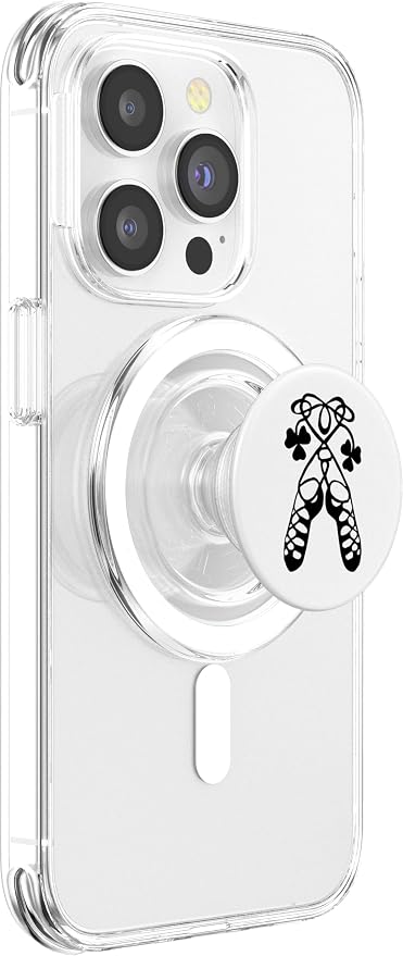Girls Irish Dance Soft Shoes Ghillies Feis PopSockets Adhesive PopGrip