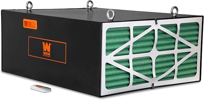 WEN 3417 3-Speed Remote-Controlled Industrial-Strength Air Filtration System