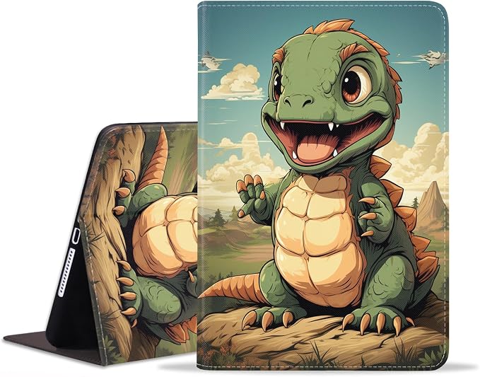 Case for iPad (A16) 11th Generation 11 Inch 2025 iPad 10th Generation 10.9 Inch 2022 Protective Leather Case Adjustable Stand Auto Wake/Sleep Smart Case - African American Girl