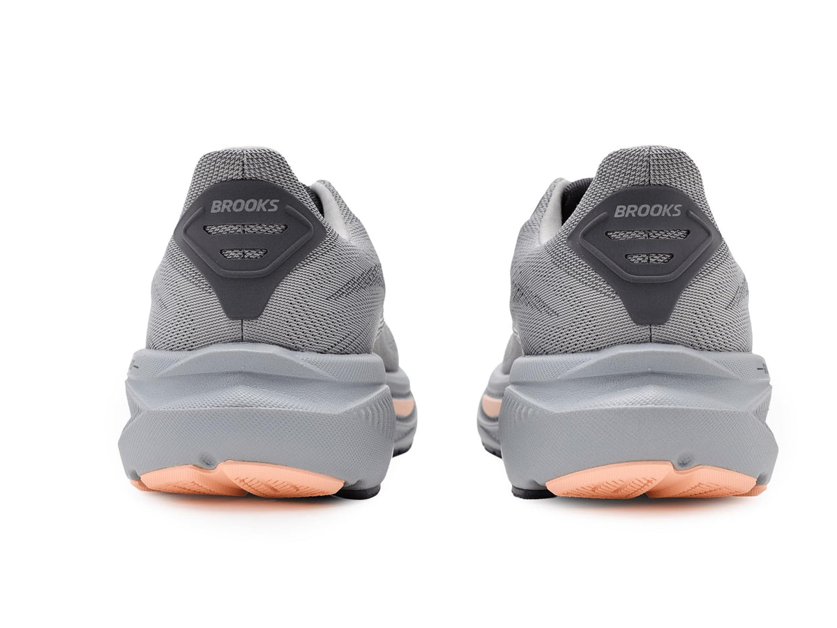 Brooks Women's Ghost 17 Alloy/Blackened Pearl/Peach 9.5 Medium