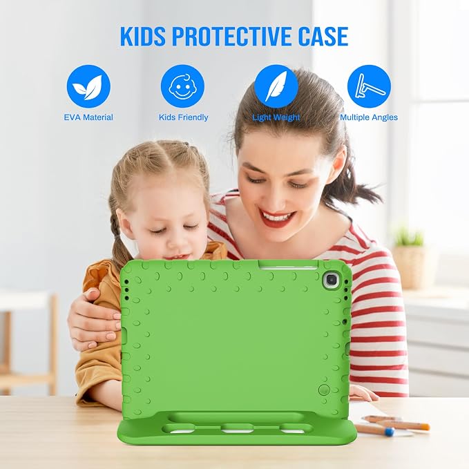 Kids Case for Samsung Galaxy Tab A11+/A9+ Plus 11 Inch 2025/2023 Tablet | Foldable handle highly durable odorless and easy to install suitable for children's learning and play.