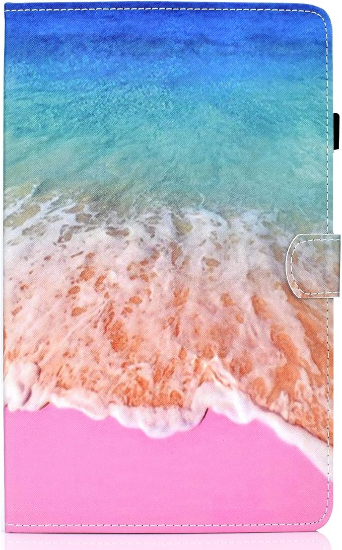 for Apple iPad 10.2 Case 2021/2020/2019 iPad 9th/8th/7th Generation Smart Cover with Pencil Holder [Auto Wake/Sleep] PU Leather Stand Folio Tri-fold Shockproof Thin Shell Colored Graffiti