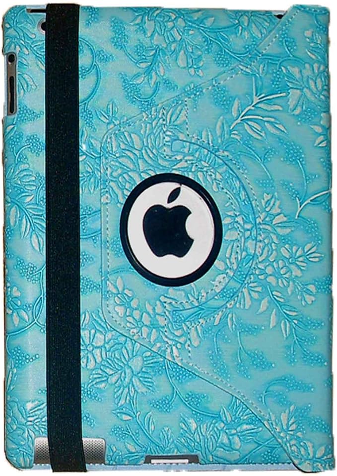 Case for iPad 9.7 2018/2017 Rotating Stand Smart Magnetic Auto Wake Up/Sleep Cover for A1893 A1954 A1822 A1823 MP2G2LL/A MP2J2LL/A MPGT2LL/A MPGW2LL/A MP2F2LL/A MP2H2LL/A (Crocodile)