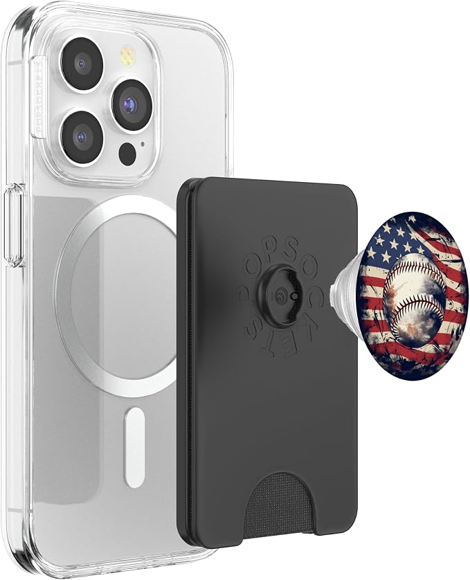 Baseball PopSockets PopGrip for MagSafe