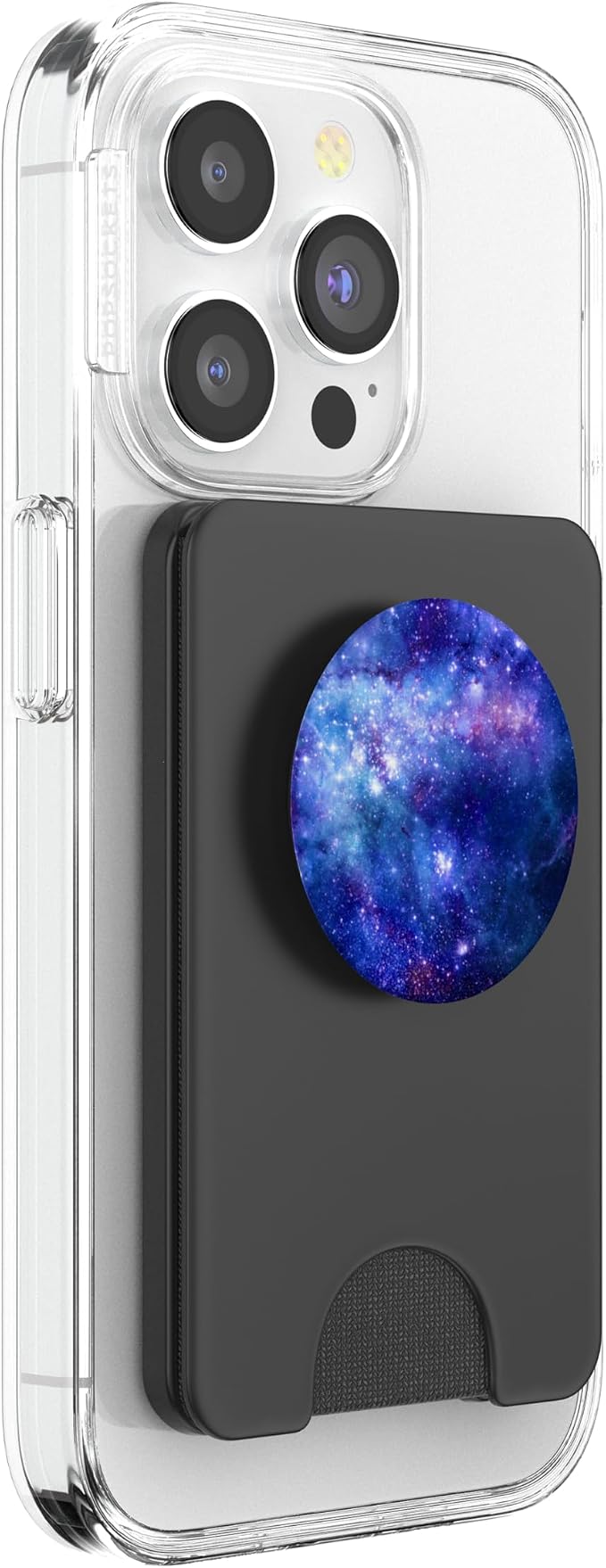 Space Pop Socket Galaxy Nebula Blue White Purple PopSockets Adhesive PopGrip