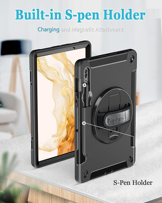 Miesherk STOCK Case for Tab S11 Ultra/S10 Ultra/S9 Ultra/S8 Ultra 14.6 INCH