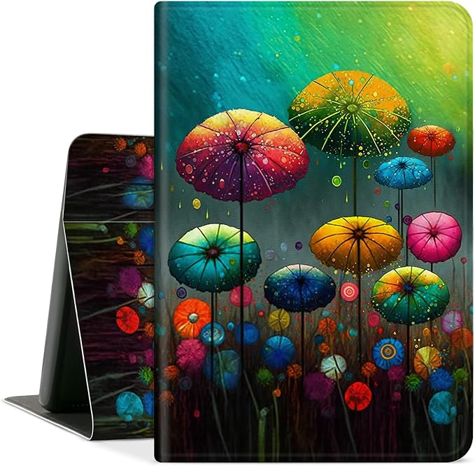 DEGDFSGR for Amazon Fire HD 10 Tablet 10 Plus Tablet Case (13th/11th Generation 2023/2021 Release) with Adjustable StandAuto Sleep/Wake for Kindle Fire 10 Case 10.1 inchAmerican Flag Sunflower Cross