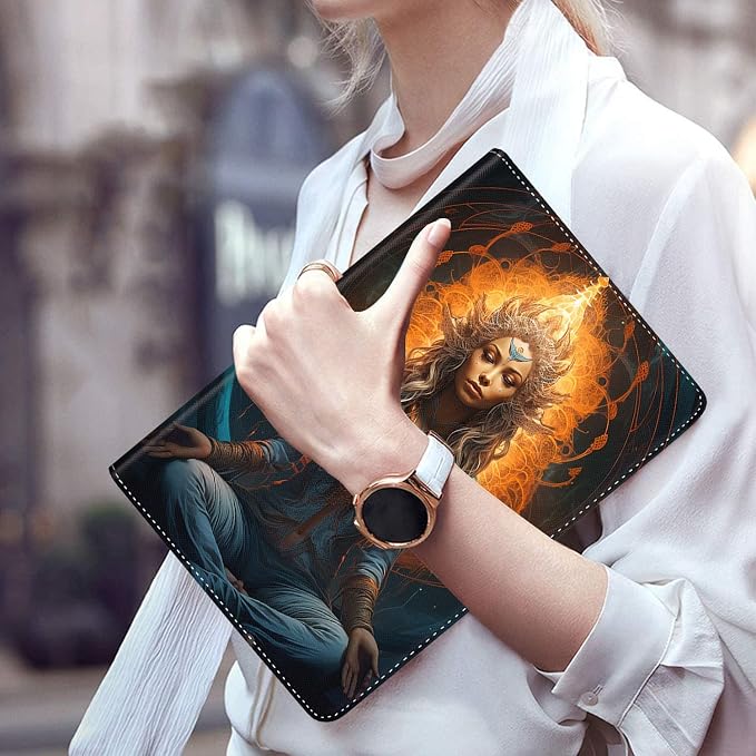 Case for New iPad (A16) 11th Generation 11 Inch 2025for iPad 10th Generation 2022 10.9 Inch Multi-Angle Stand Smart Cover Shockproof with Auto Wake/Sleep Baby Dragon