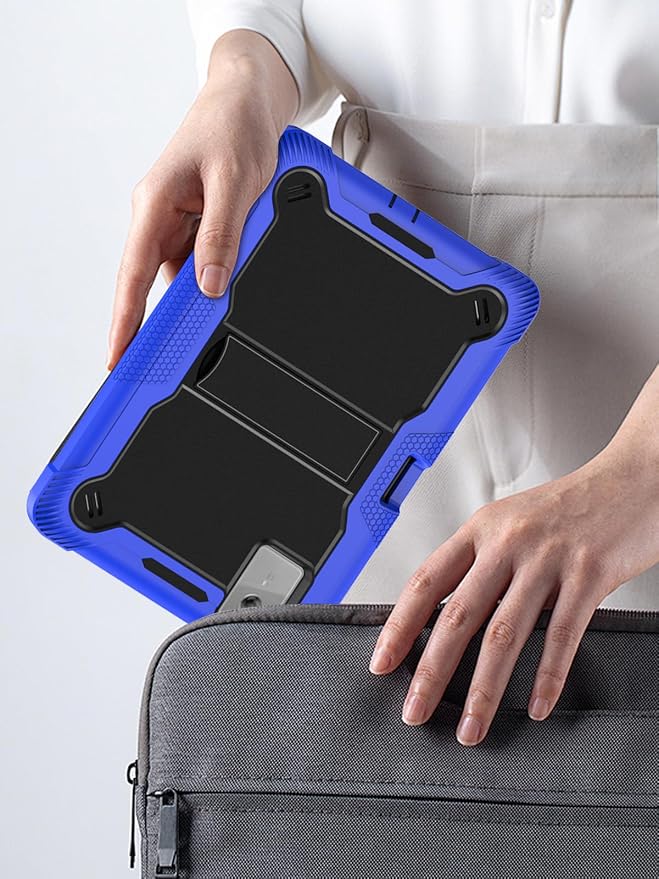 for Lenovo Idea Tab Plus/Tab K12（12.1 Inch） Android Tablet Protective caseShockproof Lightweight Silicone Protective Cover with StandChild-Friendly ProtectionEasy to Clean DesignBlack