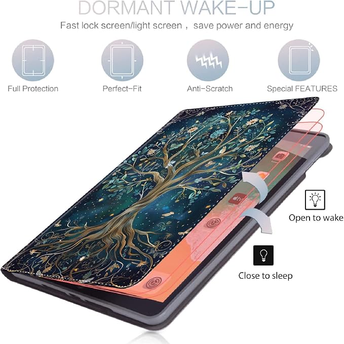 Case for iPad (A16) 11th Generation 11 Inch (2025) for iPad 10th Generation 10.9 Inch (2022) Slim Folding Stand Cover with Auto Wake/Sleep Corgi Dog Eating Ramen 2