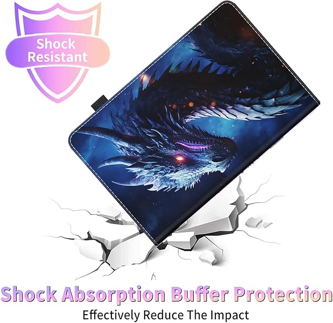 Case for All-New Amazon Kindle Fire HD 8 &amp 8 Plus Tablet (12th Generation/10th Generation 2022/2020 Release) 8 Durable Shockproof Protective Cover，Pug Weightlifting