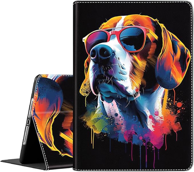 Case for iPad Air 11 Inch Case M2 2024 iPad Air 6th Gen Case/iPad Air 5th Gen 2022/Air 4th 2020 10.9 Inch Slim Stand Protective Smart Cover Fit iPad Air Retro Moth