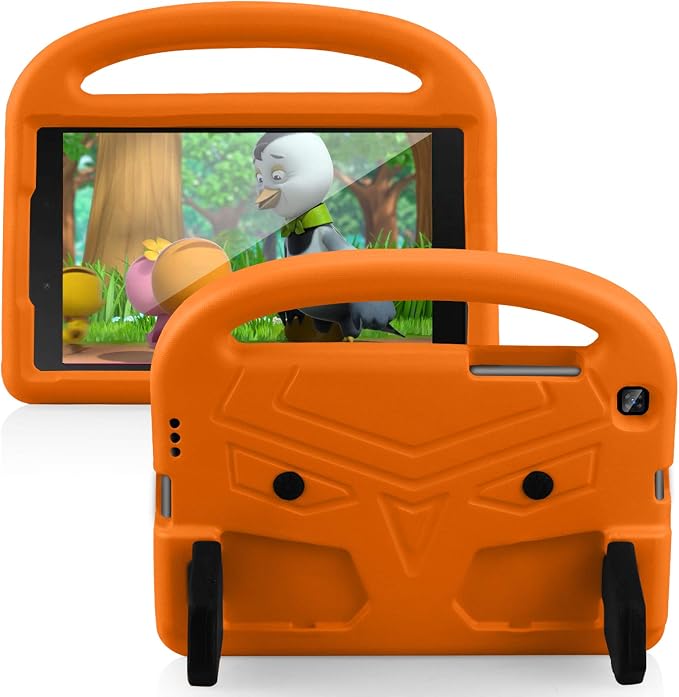Kids Case for Samsung Galaxy Tab A 8.0 (2019) SM-T290/SM-T295 Techcircle Kid Child Safe Shock Proof EVA Rugged Protective Handle Stand Case for Galaxy Tab A 8.0 SM-T290/SM-T295 Tablet Black