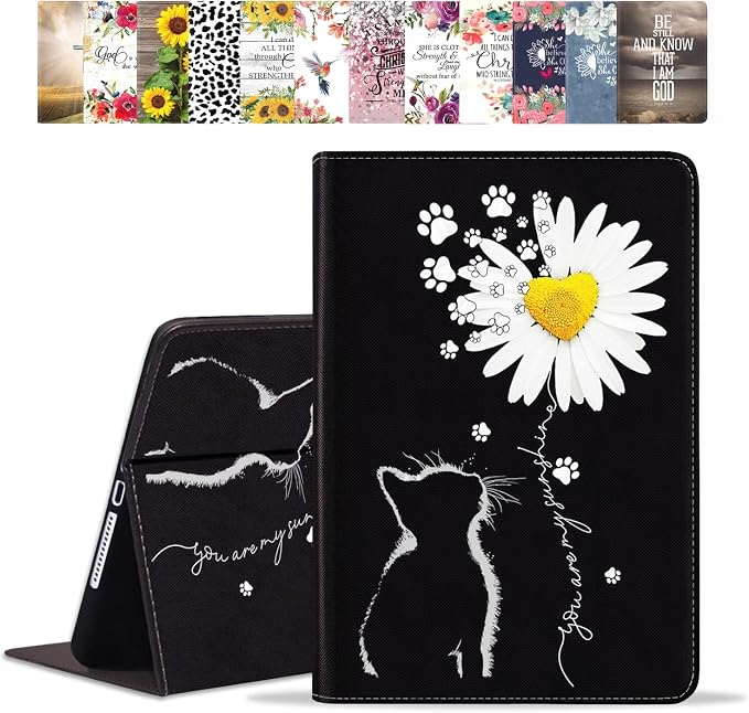 for Samsung Galaxy Tab A 8.0 Inch Case 2019 (SM-T290/T295/T297) PU Leather Folio Case Smart Cover with Stand &amp Auto Wake Sleep Baseball