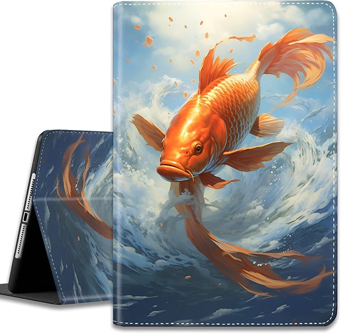 Case for iPad (A16) 11th Generation 11 Inch 2025 / iPad 10th Generation 10.9 Inch 2022 Ultra-Thin Multi-Angle Protective Cover with Auto Sleep/Wake A Dark Horse