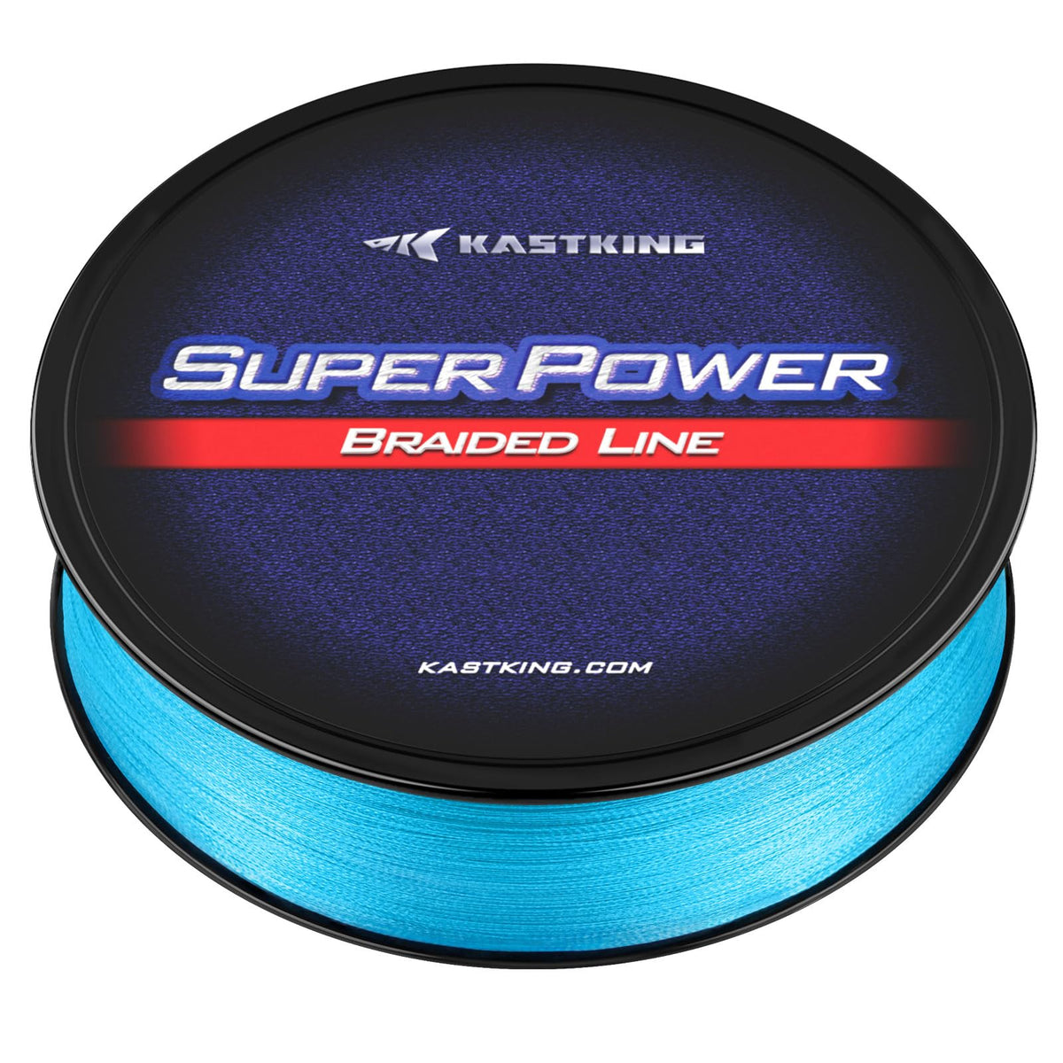 KastKing Superpower Braided Fishing Line, Sky Blue, 50 LB, 150 Yds