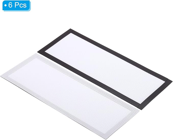 PATIKIL 4"x10" Magnetic Vent Cover, 6 Pack Floor Wall Air Registers Cover