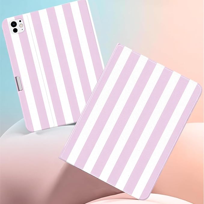 Stylish Case for iPad 9th/8th/7th Generation 10.2 2021/2020/2019Art Pink Starry Sky Textured Folio Case with Pencil Holder Multi-Angle View Adjustable Stand Auto Wake/Sleep Cover for Women