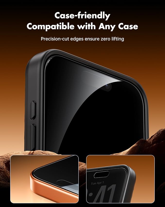 UNBREAKcable 2 Pack Privacy Screen Protector for iPhone 11 Pro Max/Xs Max Shatterproof Tempered Glass [True 28°Anti Spy] [9H Hardness] [Easy Installation] Protector for Apple 6.5