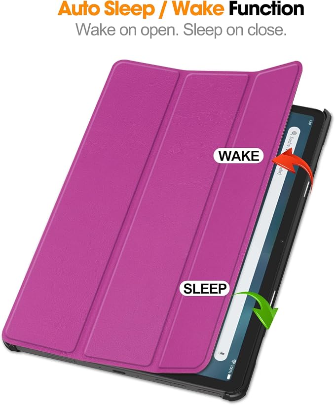 Gylint Case for Fire Max 11 Tablet Folding Folio Ultra-Thin PU Leather Stand Case Cover for Fire Max 11 2023 Release Draw