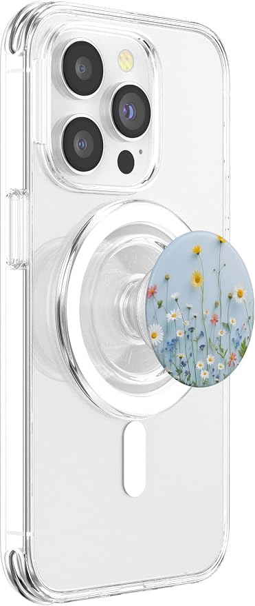 Mixed Flower Bouquet Floral Pattern PopSockets PopGrip for MagSafe