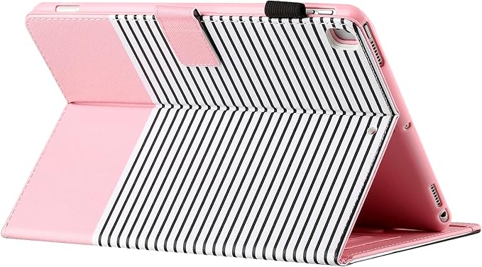 Case for iPad mini 1 2 3 4 Mini 5 Leather Smart Kickstand Case Flip Wallet Protective Case Compatible with iPad mini 1 2 3 4 Mini 5 2019 Pink Gold Marble