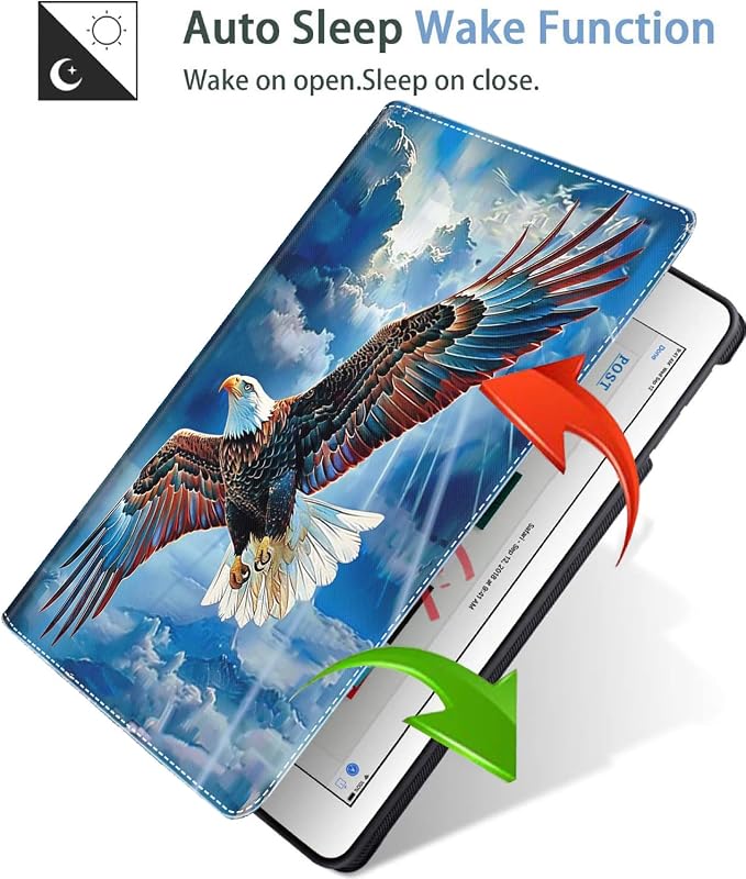 Case for iPad Air 11 Inch Case M2 2024 iPad Air 6th Gen Case/iPad Air 5th Gen 2022/Air 4th 2020 10.9 Inch Slim Stand Protective Smart Cover Fit iPad Air Retro Moth