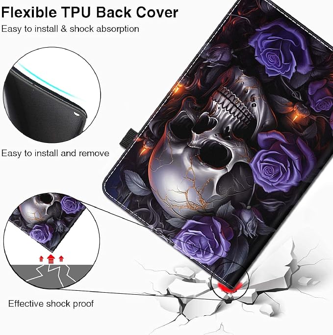 Case for Amazon Kindle Fire Max 11 Tablet (13th Generation 2023 Release) - Slim Fit Standing Cover with Auto Sleep/Wake for All-New Fire 11 Max Tablet，Enchanted Forest 2