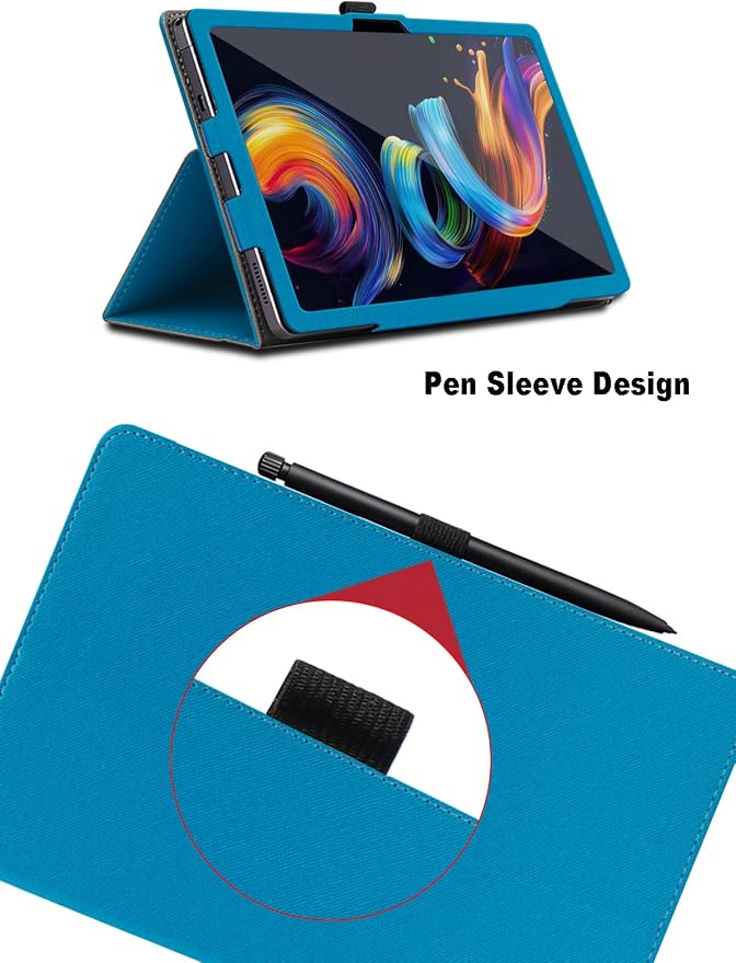 Case for TCL Nxtpaper 11 Plus 11.5 inch TCL Nxtpaper 11 Plus Tablet Case Folding Stand Protective Cover with Pencil Holder and Wrist Strap Full Protection. (Black)