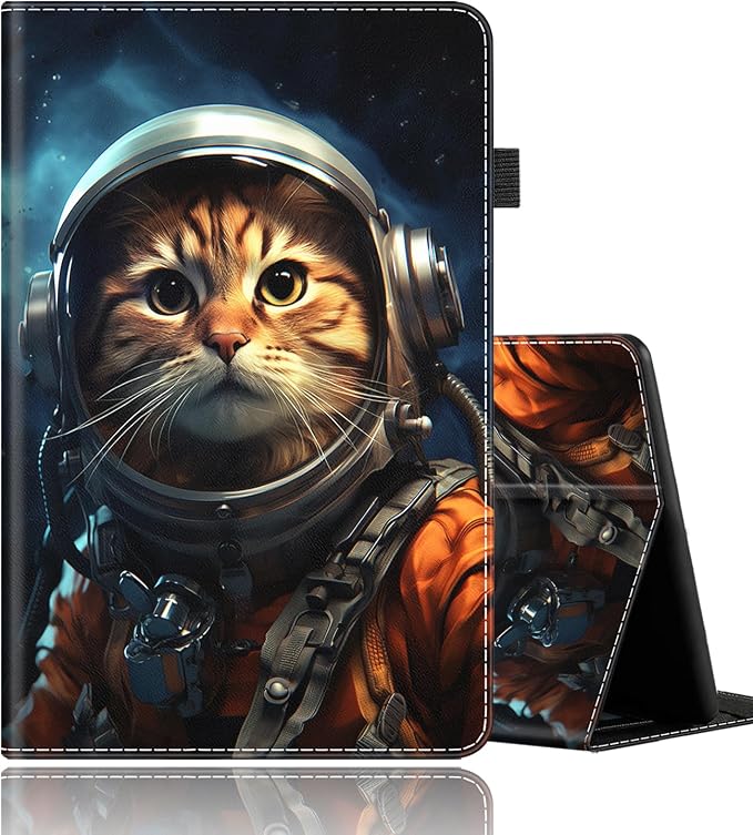 Case for All-New Amazon Kindle Fire HD 8 &amp 8 Plus Tablet (12th Generation/10th Generation 2022/2020 Release) 8 Durable Shockproof Protective Cover，Pug Weightlifting