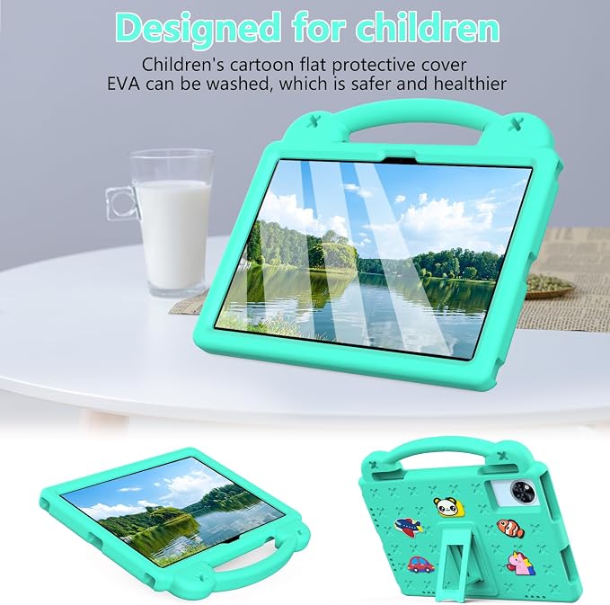 Case for Lenovo Idea Tab 11 inch 2025 (TB336) Kids EVA Shockproof Cover with Stand Handle for Lenovo Idea Tab 11''/ K11 Gen 2 Tablet Blue