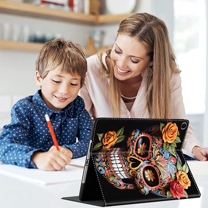 Case for iPad (A16) 11th Generation 11 Inch (2025) for iPad 10th Generation 10.9 Inch (2022) Slim Folding Stand Cover with Auto Wake/Sleep Watercolor Sea Turtle