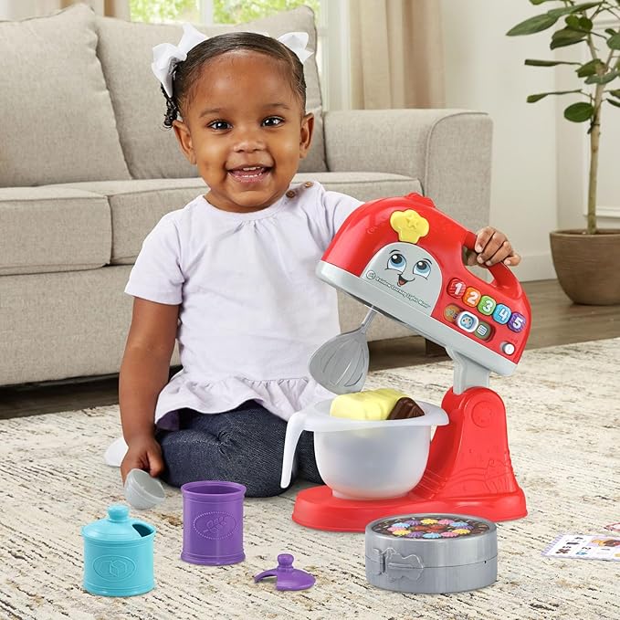 LeapFrog Rainbow Learning Lights Mixer, Red