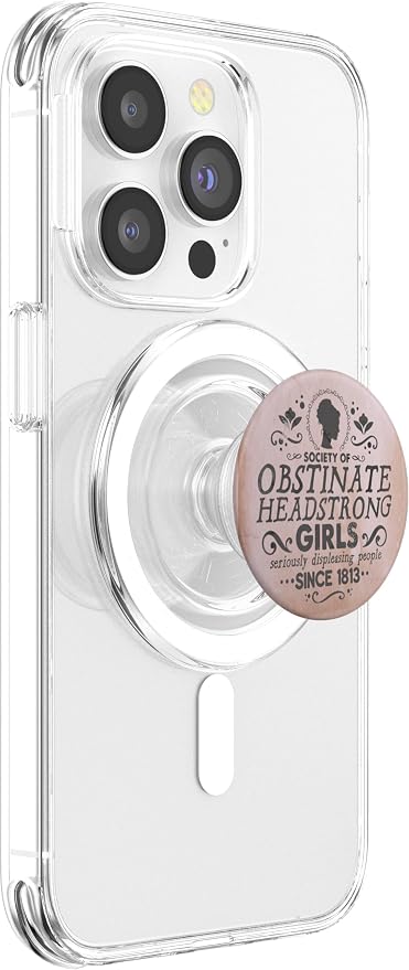 Jane Austen Society Of Obstinate Headstrong Girls PopSockets Adhesive PopGrip