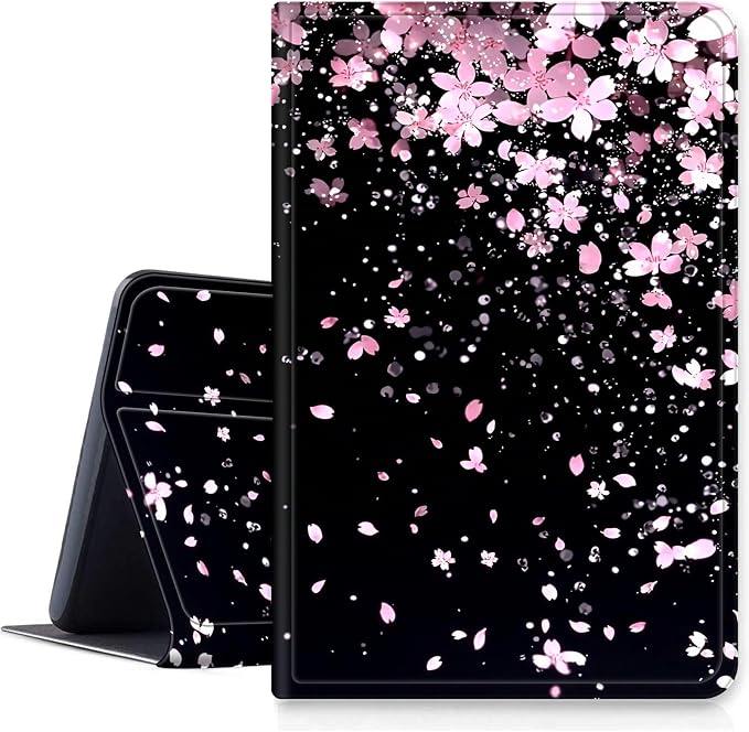 Case for Amazon Fire 7 Tablet 2019/2017 Release 9th/7th Generation PU Leather Smart Protective Cover with Auto Sleep/Wake for Fire 7 2019Beautiful Sunset