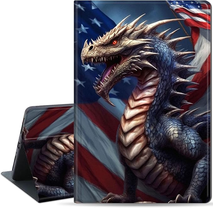 Case for iPad Air 11-inch (M4 2026 / M3 2025 / M2 2024) iPad Air 5th/4th Gen (2022/2020) 10.9 Slim PU Leather Folio Stand &amp Auto Sleep/Wake Protective Smart Cover Tree Fluorescent