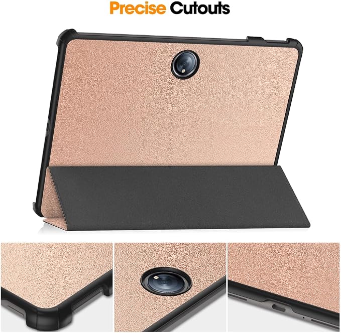 Kepuch Custer Case Compatible for Oppo Pad 3 Pro/Oneplus Pad 2/ Oneplus Pad ProUltra-Thin PU-Leather Hard Shell Cover - Black