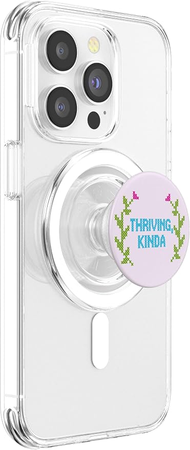 PopSockets Phone Grip – Funny PopSocket - Thriving Kinda PopSockets PopWallet for MagSafe