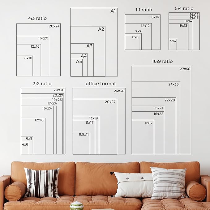 11x15 Metal Picture Frame - Black Aluminum Picture Frames with Real Glass, Wall Mounting Horizontally or Vertically, Simple and Elegant Decor for Wall Gallery Poster Photo 15x11 Frame, Black