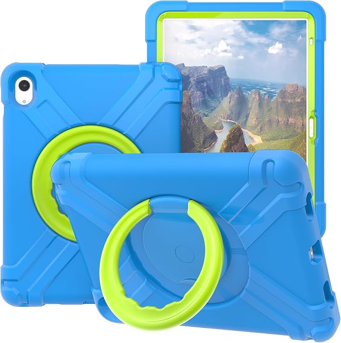 AKABEILA Compatible with Amazon Fire HD 8 2020/2022 Tablet Case，Rugged Kids Case with Stand Lightweight Shockproof Kids Friendly Tablet Cover Black