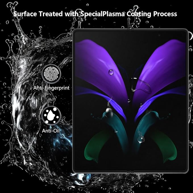 for iPhone 17 Pro Max Back Screen Protector Flexible Film Not Glass with Camera Lens Protector 2+2 Pack Self-Healing Anti Scratch HD Clear Soft TPU Protective Hydrogel Film
