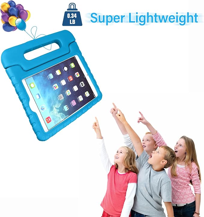 LEFON Kids Case Shockproof for iPad mini 5/4/3/2/1 iPad mini 4th Generation Case for Kids with Convertible Handle Light Weight Super Protective Stand Cover for iPad mini 5th Gen 7.9 Inch
