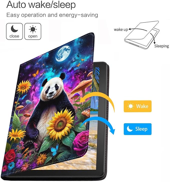 Case for iPad (A16) 11th Generation 11 Inch 2025 iPad 10th Generation 10.9 Inch 2022 Adjustable Stand Auto Wake/Sleep Smart Leather Case African American Black Girl