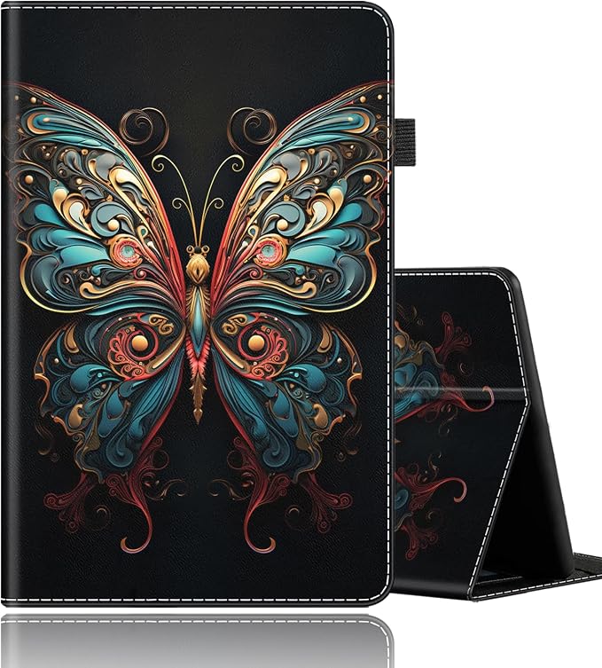 Case for All-New Amazon Kindle Fire HD 8 &amp 8 Plus Tablet (12th Generation/10th Generation 2022/2020 Release) 8 Durable Shockproof Protective Cover，Pug Weightlifting