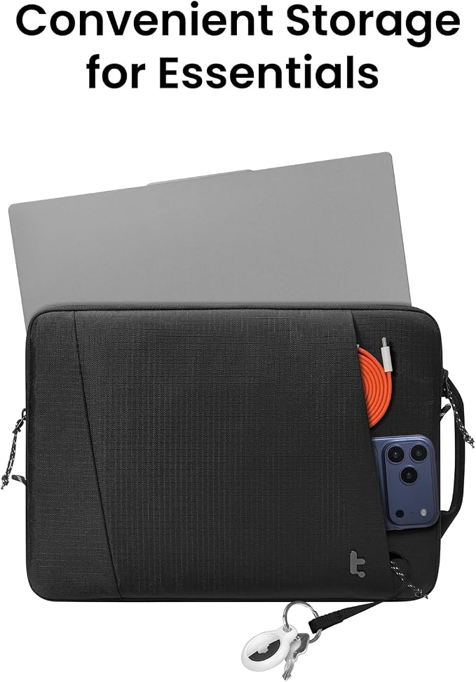 tomtoc Slim &amp 360° Protective Tablet Sleeve for 11-inch iPad Air &amp iPad Pro M5/M4/M3 iPad 2025 A16 Water-Resistant Case with CornerArmor